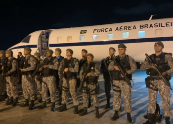 Efetivo da Força Nacional chega ao RN para dar apoio no combate a criminosos