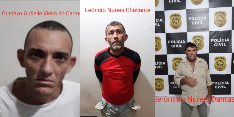Polícia Civil prende suspeitos de matar “Chagas do Sindicato” em Almino Afonso