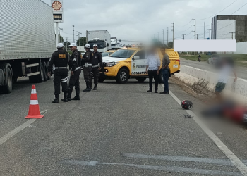 Homem morre em acidente na BR 304 próximo à rodoviária