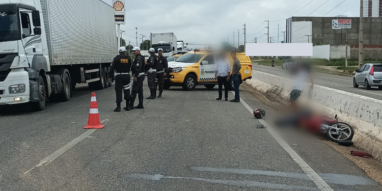 Homem morre em acidente na BR 304 próximo à rodoviária