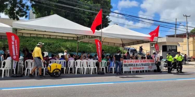 Servidores da Saúde do RN entram em greve