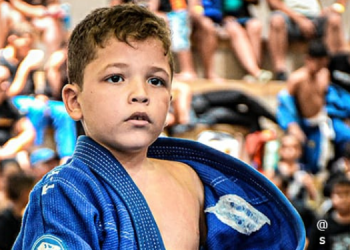 Mossoroense de 7 anos disputa Campeonato Brasileiro de Jiu-Jitsu no interior de SP