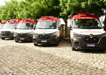 SAMU de Mossoró ganha quatro novas ambulâncias