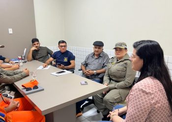 Prefeitura reúne agentes de segurança para traçar planos de atuação em caso de sangria da Barragem