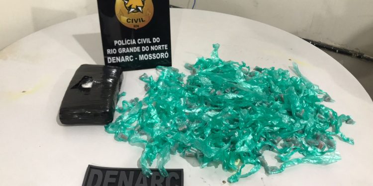 Droga K9 é apreendida pela primeira vez em Mossoró