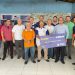 Grupo TCM e Loja Maçônica BE-TEL Nº12 entregam cheque ao Albem