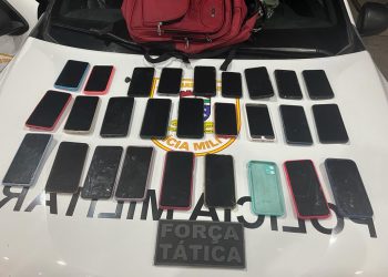 Duas mulheres são presas com 27 celulares furtados no MCJ