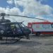 Paciente de Mossoró é transportado para Natal em helicóptero da SESED
