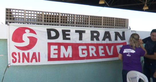 Com persistência de greve, direção do Detran/RN decide entrar na Justiça contra paralisação