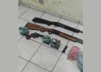 Homem é preso com arsenal bélico na zona rural de Assú