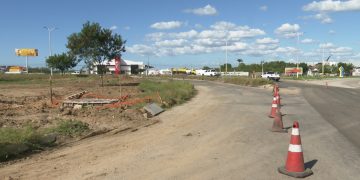 Obra da rotatória do Thermas deve ser concluída em agosto, afirma Dnit