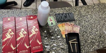 Homem é preso por suspeita de tráfico de drogas no Redenção