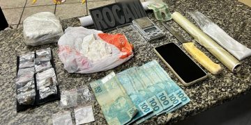 Homem é preso e drogas apreendidas no Bairro Nova Betânia