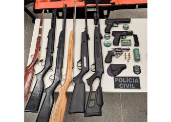 Homem é preso por suspeita de comercializar armas de fogo em Caraúbas