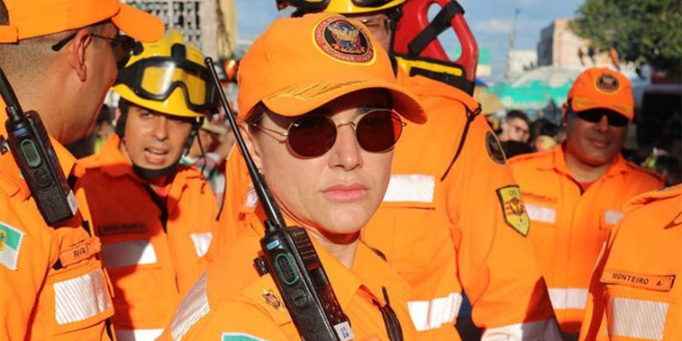 Pela 1ª vez uma mulher assume comando do Corpo de Bombeiros de Mossoró