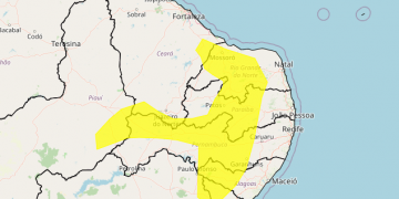Inmet emite alerta de vendaval com rajadas de ventos de até 60 km/h no RN