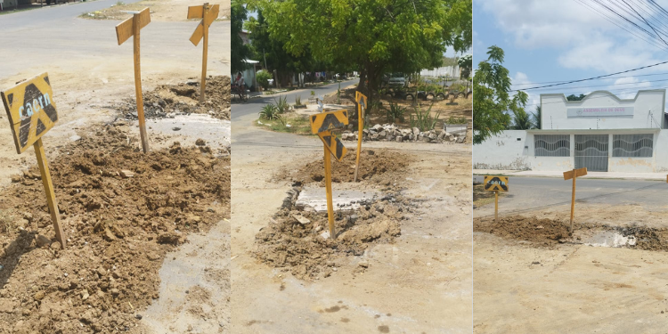 Moradores reclamam que falta água há 40 dias no Bairro Santo Antônio