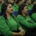 Mulheres eletricistas recebem diploma em cerimônia na capital