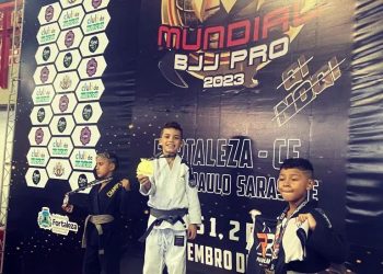 Mossoroense de 7 anos conquista sua 11° medalha de ouro em campeonatos de jiu-jítsu