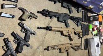 Armas apreendidas em Minas Gerais seriam entregues em Mossoró