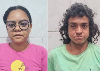 Um homem e uma mulher são presos em Areia Branca