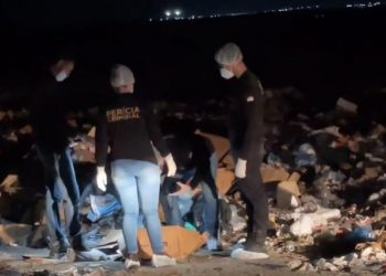 Feto de sete meses é encontrado em lixão de Caicó