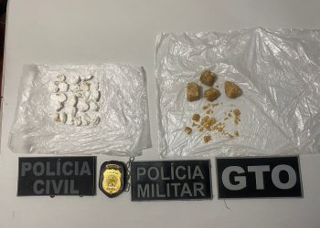 Homem é preso em flagrante e drogas apreendidas em Jardim de Piranhas