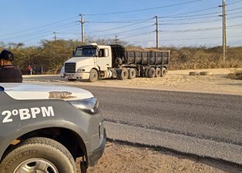 Motorista é morto a tiros dentro de caçamba na RN 015 em Mossoró