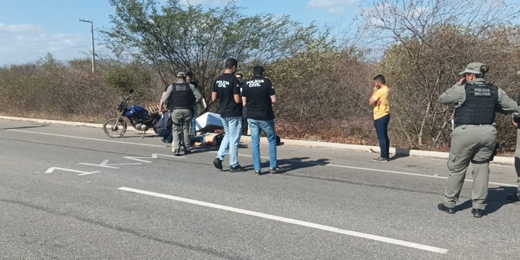 Tornozelado é assassinado a tiros às margens da RN-013