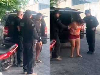 Casal é preso acusado de tráfico de drogas em Ponta do Mel