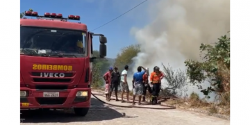 Queimada em plantação de capim é registrada em Lucrécia