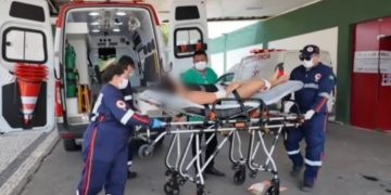 Casal é baleado ao tentar fugir de assaltante no Bairro Vingt Rosado em Mossoró