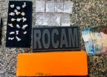 Adolescente de 17 anos é apreendido com drogas no Bairro Santo Antônio