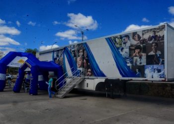 Carreta da Saúde para diagnóstico de hanseníase encerra atendimentos nesta sexta-feira (24)