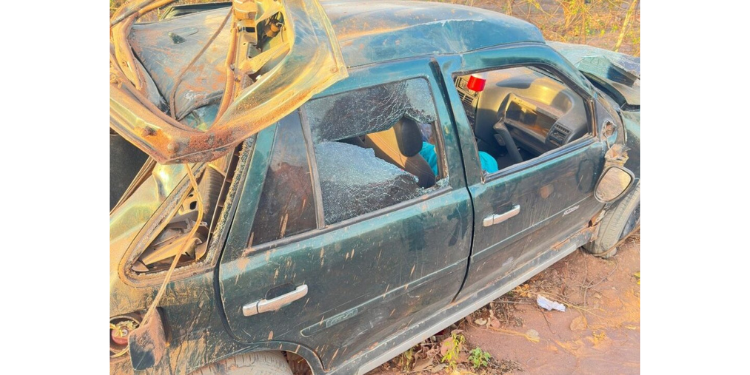 Capotamento de veículo deixa um homem morto em Serra do Mel; veja vídeo