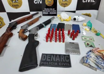 Polícia prende homem por tráfico de drogas em Mossoró