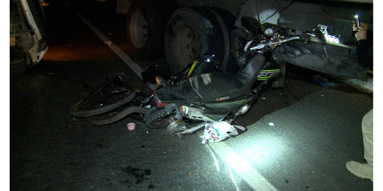 Duas pessoas ficam feridas após acidente em viaduto de Mossoró