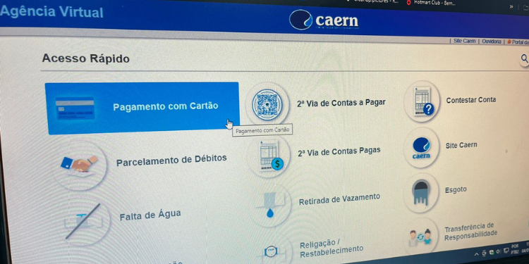 Caern alerta clientes sobre tentativa de fraude em pagamentos online