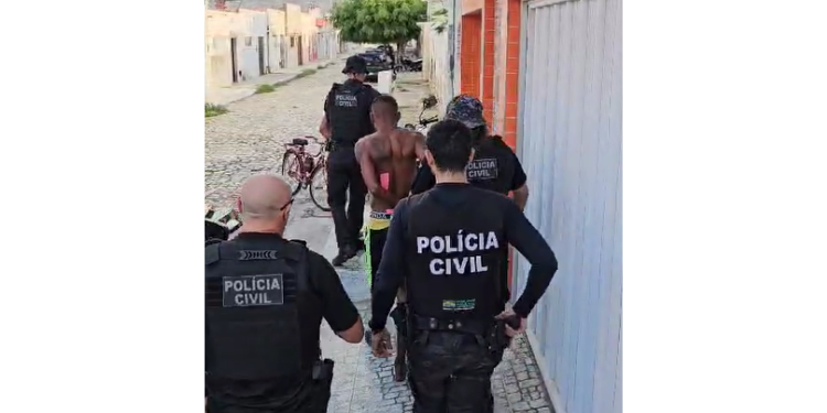 Casal investigado por crime de tráfico de drogas é preso em Areia Branca