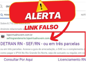 Detran alerta para sites e e-mails falsos com descontos inexistentes nas taxas