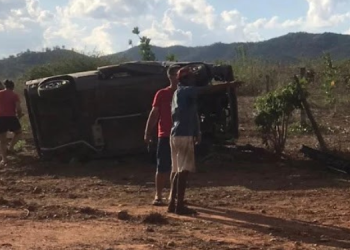 Idoso morre após capotar veículo na BR-405 em Major Sales