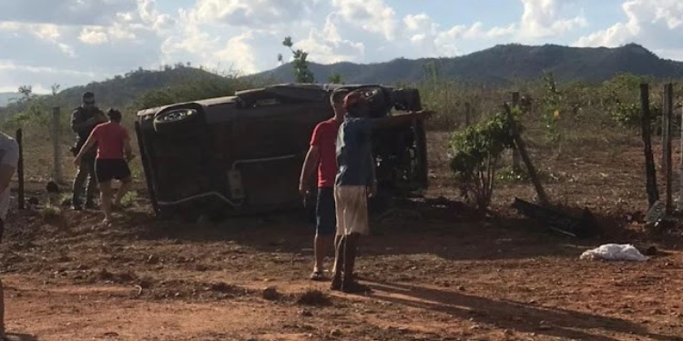 Idoso morre após capotar veículo na BR-405 em Major Sales