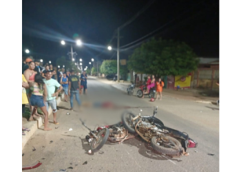 Colisão de motos deixa um morto e outro gravemente ferido em Baraúna