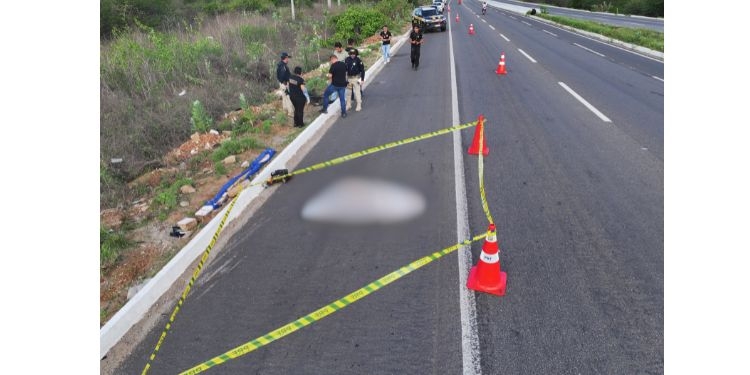 Ciclista é morto atropelado na BR-304 em Mossoró