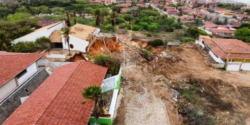 Rua Projetada em Tibau/RN. Foto: Cedida.