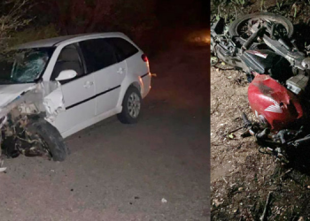 Motociclista morre após colisão com carro na RN-263