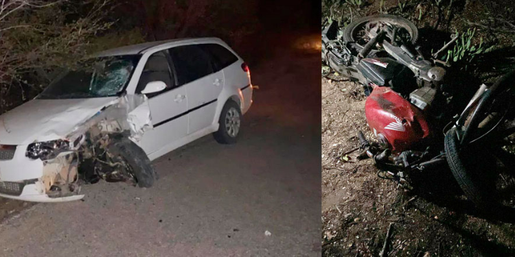 Motociclista morre após colisão com carro na RN-263