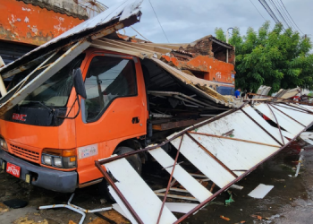 Chuva forte deixa estragos em Mossoró