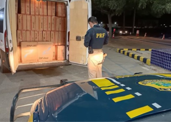 Polícia do RN apreende carga de cigarros contrabandeada avaliada em R$ 245 mil