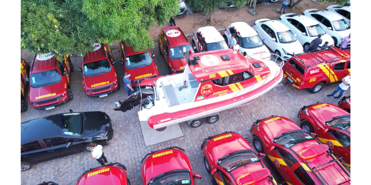 Governo do RN realiza primeira entrega de viaturas e armamentos em 2024